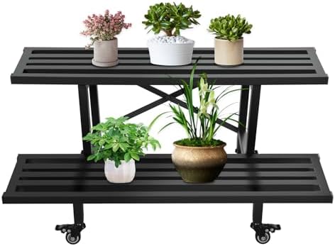 Plant Parents - Suporte de Metal Robusto para Plantas,
