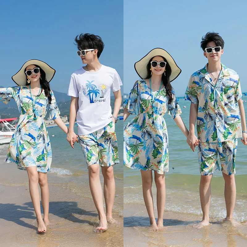 Casal de férias olhar pai-filh - Plant Parent Clothing avaliação e preço