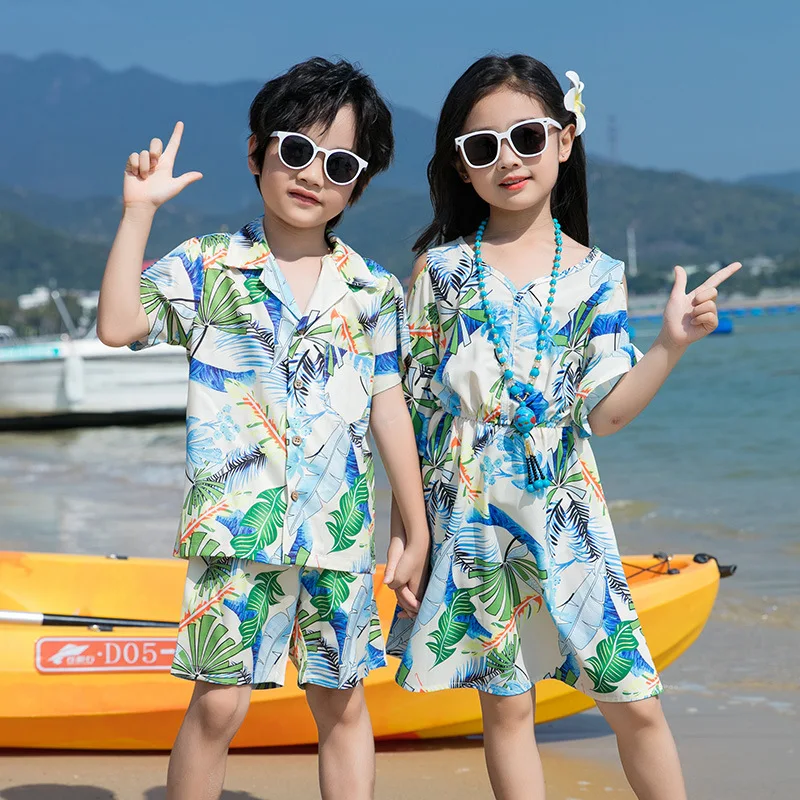 Casal de férias olhar pai-filh - Plant Parent Clothing avaliação e preço