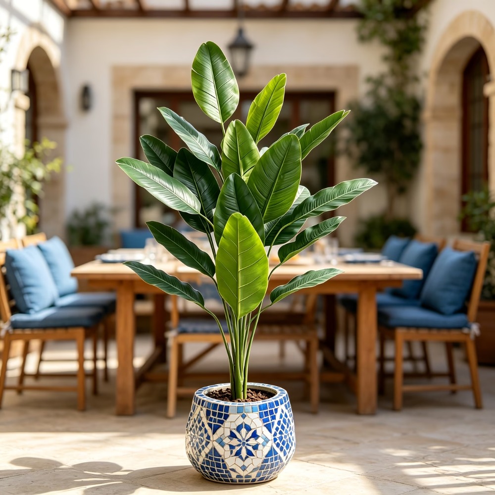 1 Unidade de Bananeira Artific - Fiddle Leaf Fig avaliação e preço