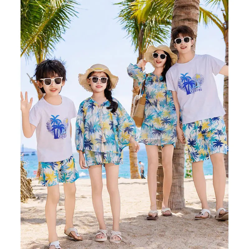 Família férias olhar roupas co - Plant Parental avaliação e preço